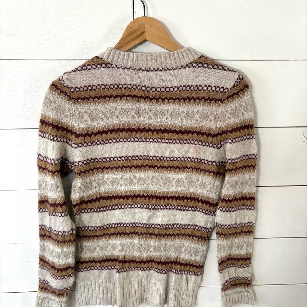 Croft & Barrow Fair Isle Knit Sweater – Women’s Small - Picture 4 of 6